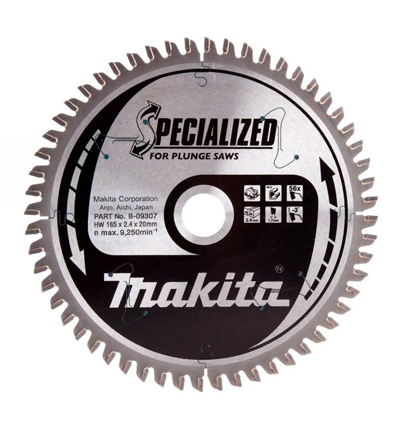 Makita B-09307 165mm 56 Diş Elmas Daire Testere