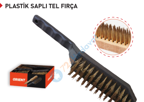 ORİENT FR6PK PVC SAPLI TEL FIRÇA NO:6