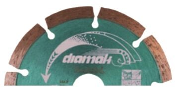 Makita D-61139 125 mm Segmanlı Elmas Testere