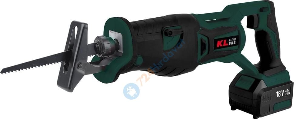 KL PRO KLTKT18B-00 18V ŞARJLI TİLKİ KUYRUĞU TESTERE - TEK MAKİNA