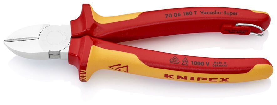 Knipex 70 06 180 T VDE Asma Halkalı Yan Keski