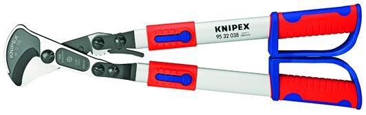 Knipex 95 32 038 Teleskopik Kollu Cırcırlı Kablo Kesme Makası
