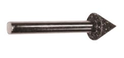 Makita D-25096 6.35x45 mm Yuvarlak Tip Pimli Elmas Taşlama