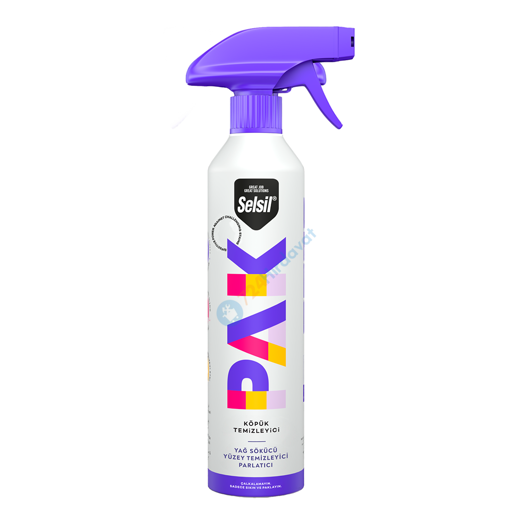 Selsil Pak Köpük Temizleyici Sprey 500 ml