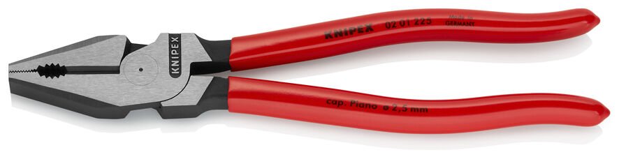Knipex 02 01 225 Ağır Hizmet Kombine Pense
