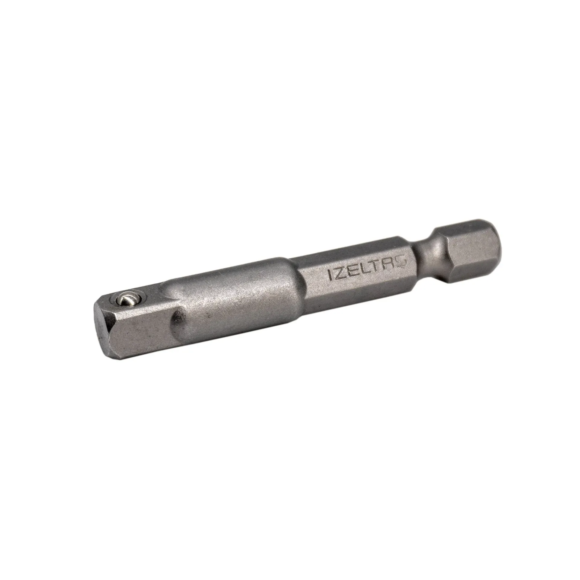 İzeltaş 1/4''m-1/4''m Bits Uç Lokma Adaptörü 50mm (Makina Kullanımına Uygun)
