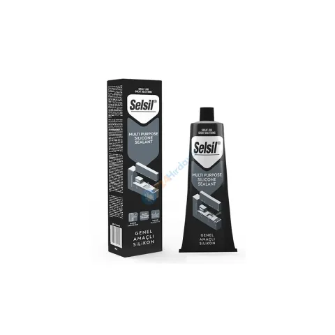 Selsil Tüp Silikon 50 ml (Şeffaf Renk Seçeneği Mevcut)