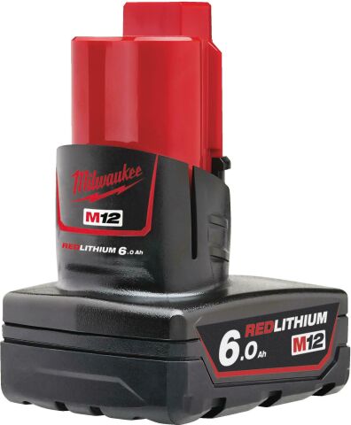 Milwaukee AKÜ M12B6 REDLİTHİUM-ION 12V. 6,0Ah MILWAUKEE
