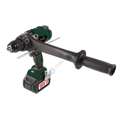 KL PRO KLDM18BHX-50 18V 5.0 AH ŞARJLI DARBELİ VİDALAMA/MATKAP KÖMÜRSÜZ