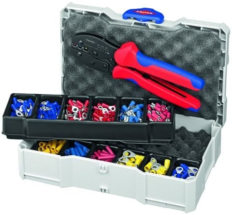 Knipex 97 90 21 Çantalı Papuç Sıkma Seti