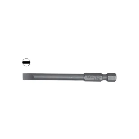 İzeltaş Düz Bits Uç 0.8x5.5 (75 Mm)