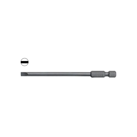 İzeltaş Düz Bits Uç 0.6x4.5 (100 Mm)