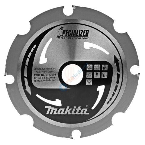Makita B-23008 190 mm 4 Diş Betopan Testeresi