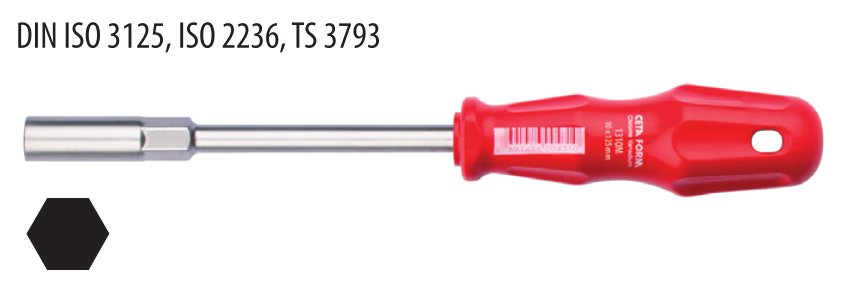 Ceta Form 1355M TOREX  Lokma Uçlu Tornavida - 5.5 x 125 mm