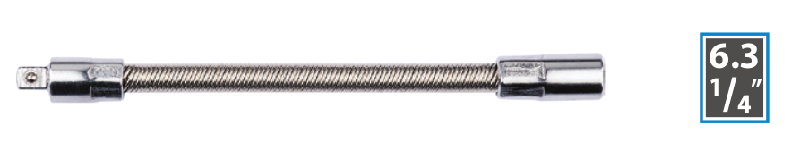 Ceta Form C01-75F 1/4'' Bükülebilir Uzatma Kolu- 150 mm