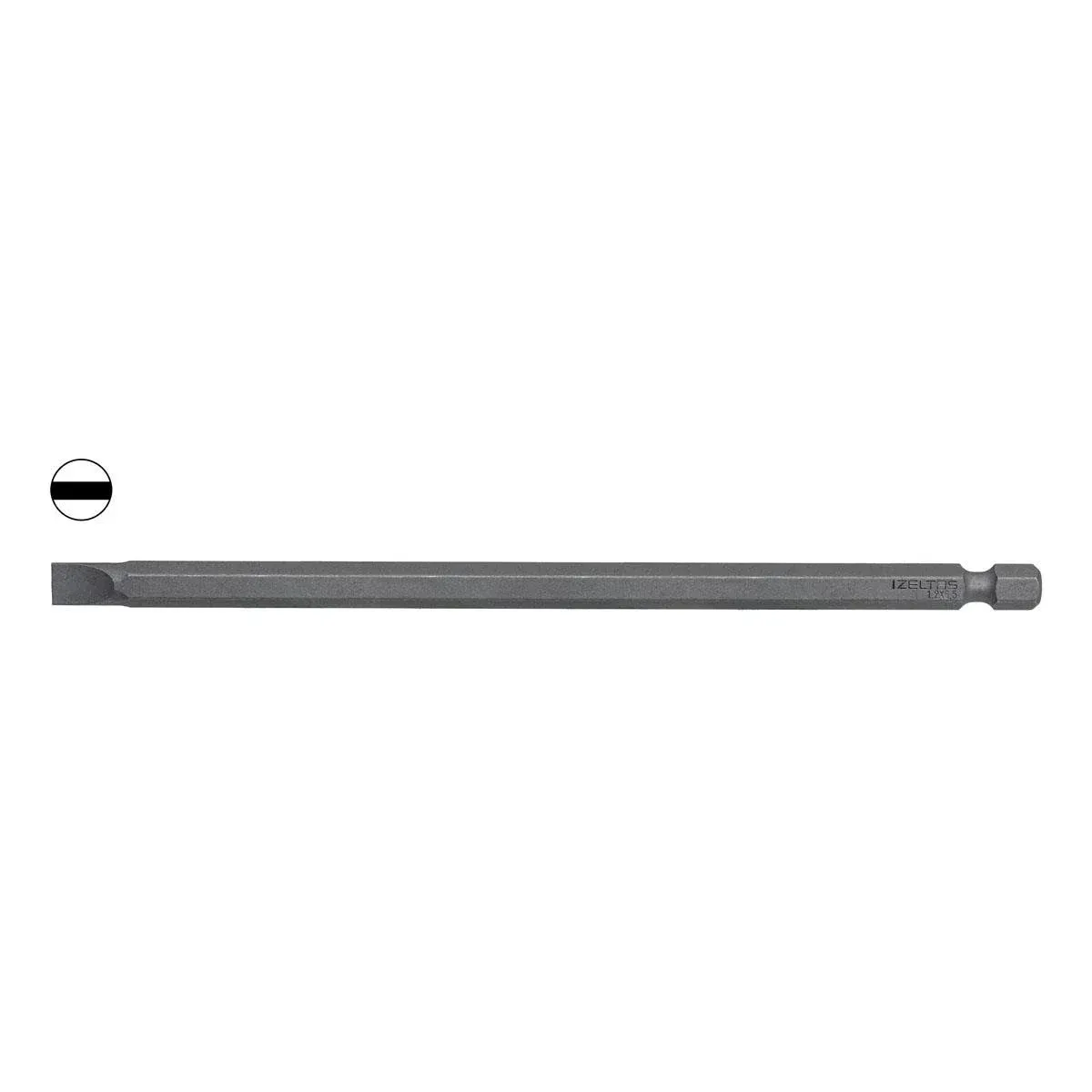 İzeltaş Düz Bits Uç 1.2x6.5 (150 Mm)