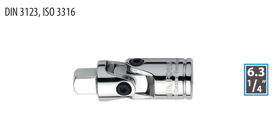 Ceta Form C01-80 1/4'' Üniversal Mafsal