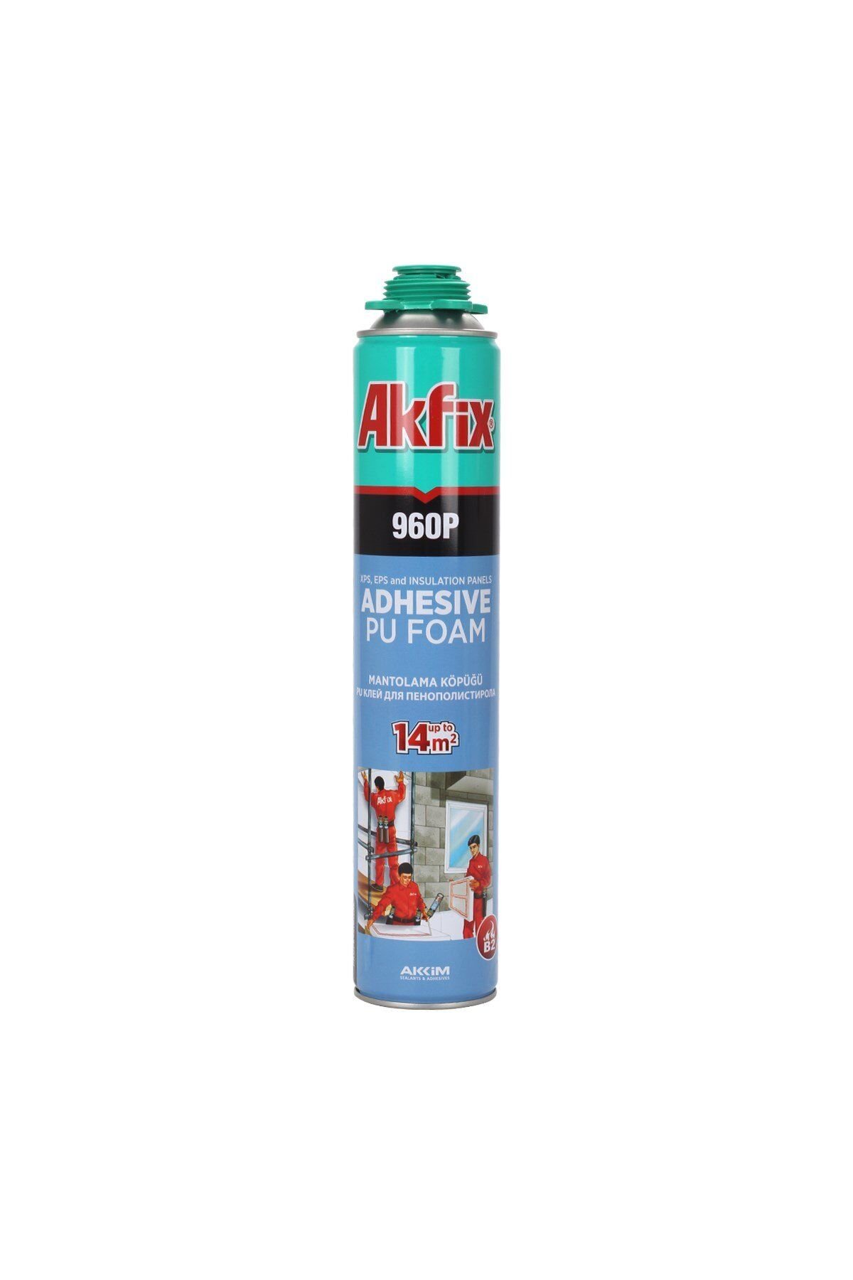 Akfix FA009 PU Tabancalı Mantolama Köpüğü 750 ml / 850 gr