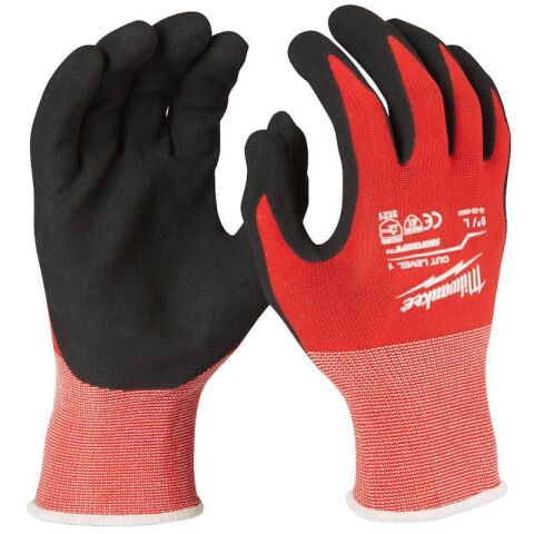 Milwaukee 1. DERECE KESİK KORUMALI NİTRİL ELDİVEN - L/9