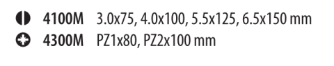 Ceta Form 4000M/6ST2 6 Parça TOREX Tornavida Takımı - Düz/Pozidriv