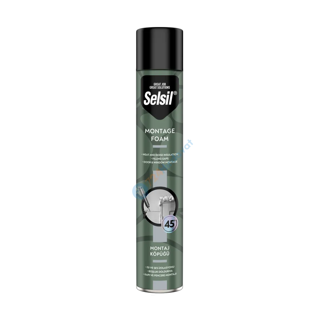 Selsil Mantolama Köpük 750 ml Tabancalı