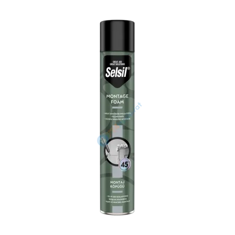 Selsil Mantolama Köpük 750 ml Tabancalı