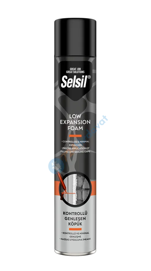 Selsil LX Az Genişleyen Köpük 750 ml Tabancalı