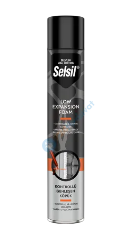 Selsil LX Az Genişleyen Köpük 750 ml Tabancalı