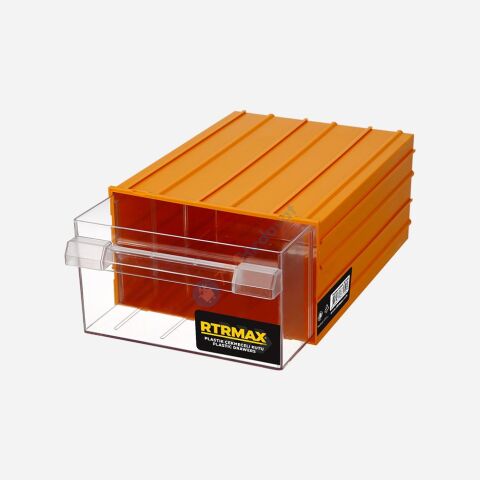RTRMAX RCK45 K-45 Plasti̇k Çekmeceli̇ Kutu Sarı Rtrmax