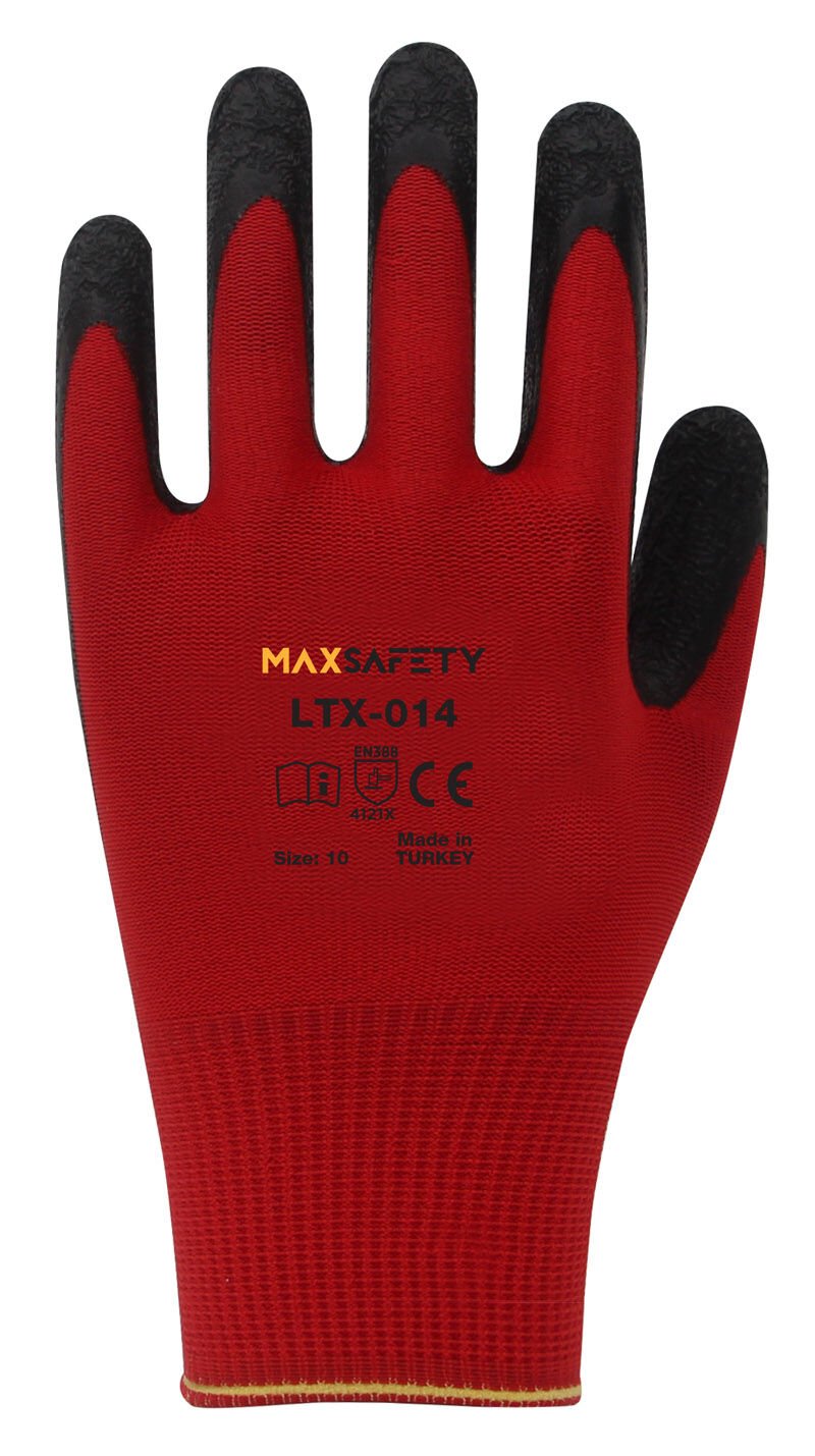 Max Safety LATEKS ELDİVEN - CRİNKLE NO: 9 - 10