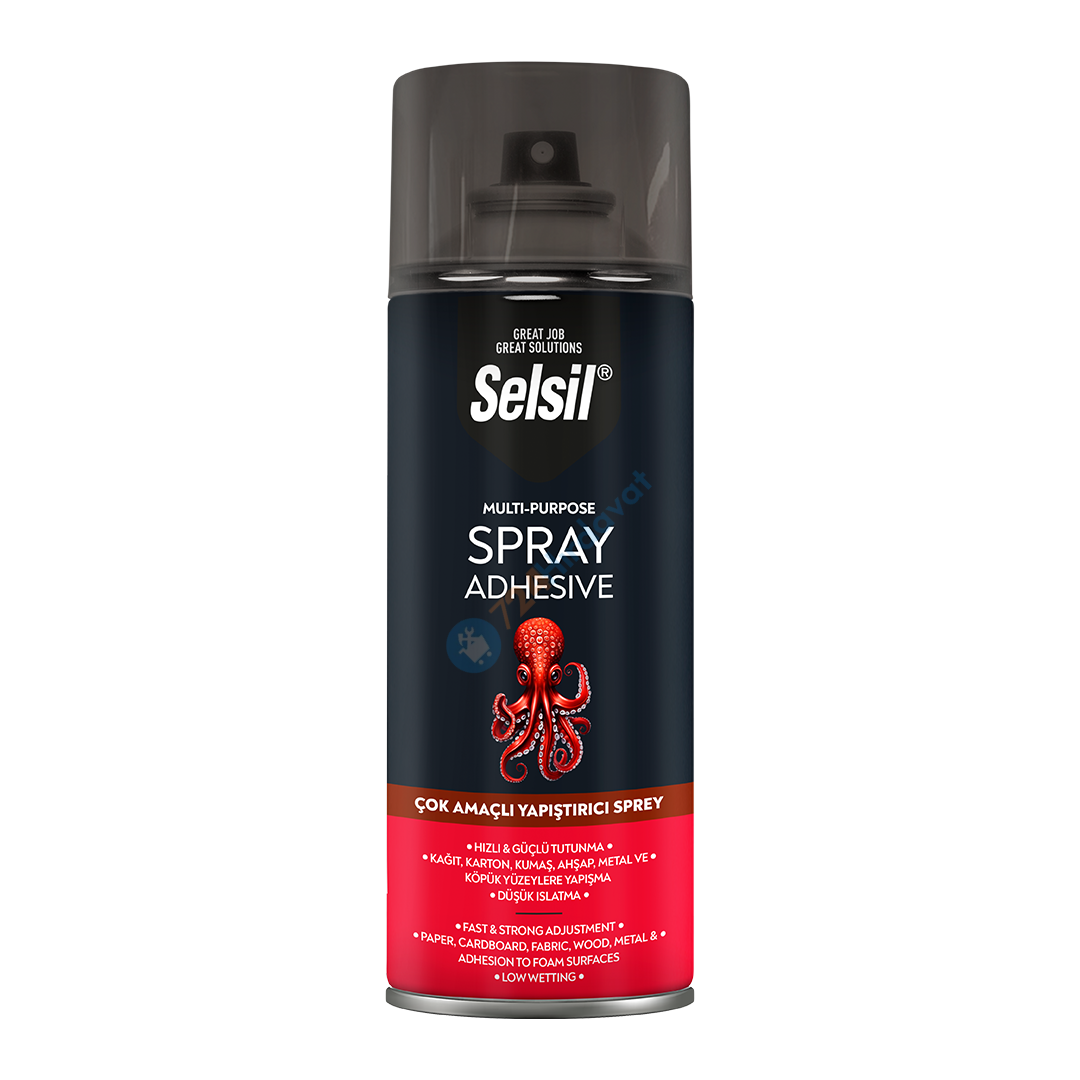 Selsil Çok Amaçlı Yapıştırıcı Sprey 400 ml
