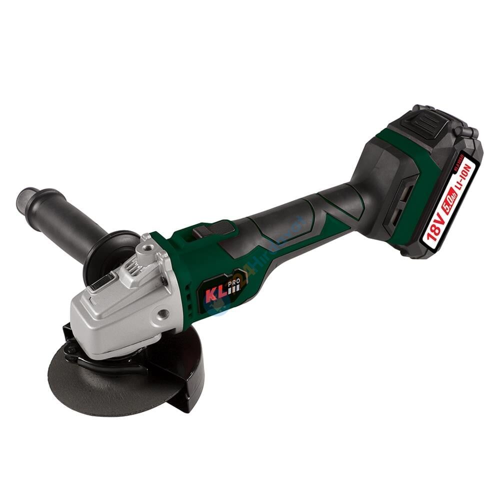 KL PRO KLAT18BS-80 18V 8.0 AH 115 MM ŞARJLI AVUÇ TAŞLAMA KÖMÜRSÜZ