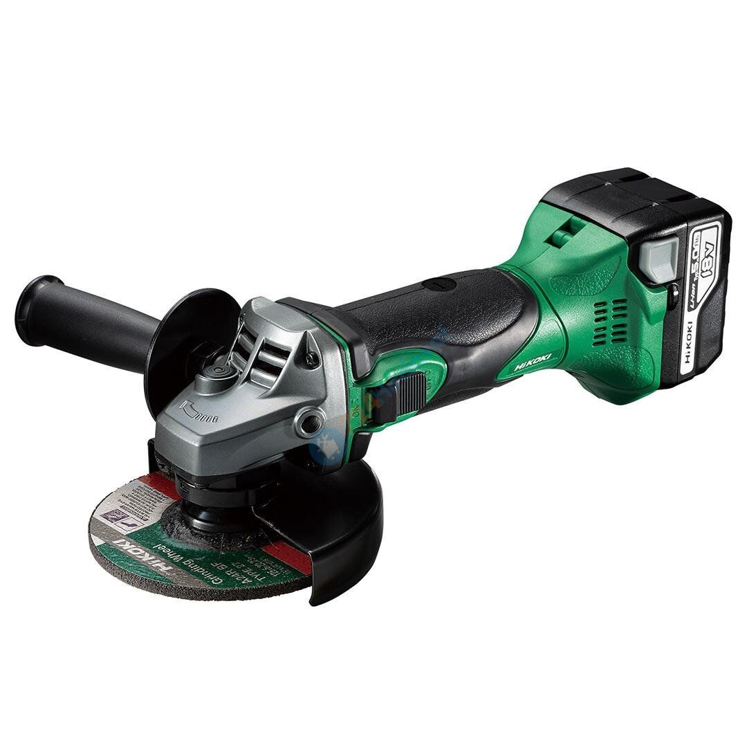 HİKOKI G18DSL2-TEK 18 V 115 MM AKÜLÜ AVUÇ TAŞLAMA - TEK MAKİNA