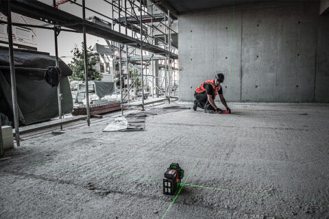 Milwaukee LRD 100 ÇİZGİ/EKSEN LAZER DEDEKTÖRÜ KIRMIZI/YEŞİL