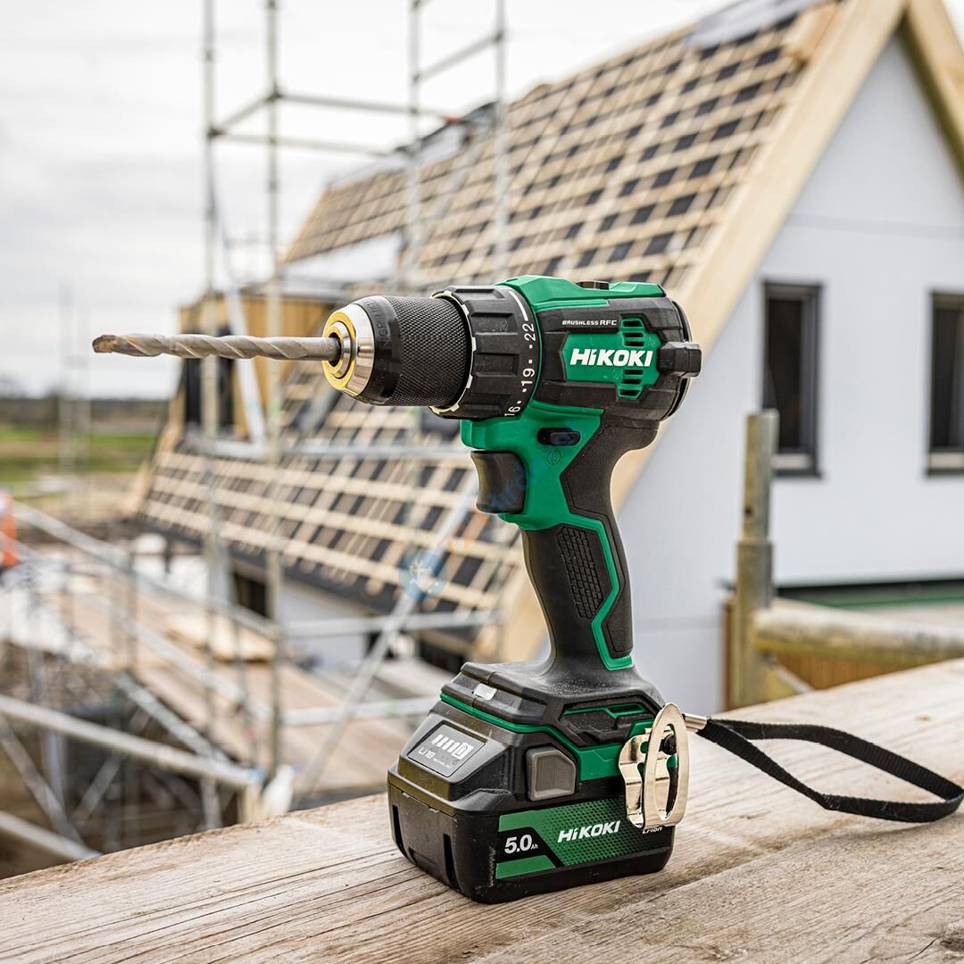 HİKOKI DV18DE-5.0 18V 5.0 AH  AKÜLÜ DARBELİ MATKAP VİDALAMA