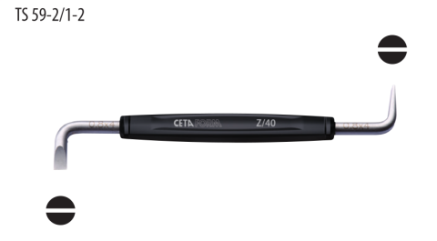 Ceta Form Z/55 Düz Uçlu Z Tornavida - 5.5/5.5x125 mm