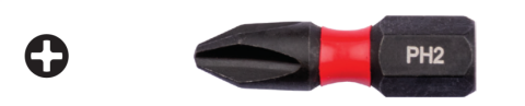Ceta Form CB/251TM 1/4'' Yıldız Bits Uç (Darbeli Kullanım) - PH1x25 mm