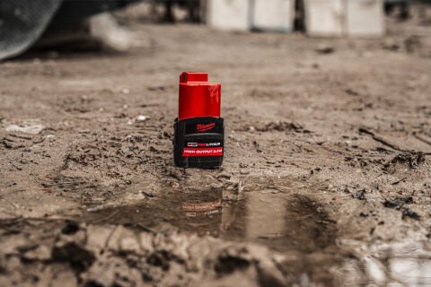 Milwaukee AKÜ M12HB2.5 HIGHOUTPUT REDLİTHİUM-ION 12V. 2,5Ah
