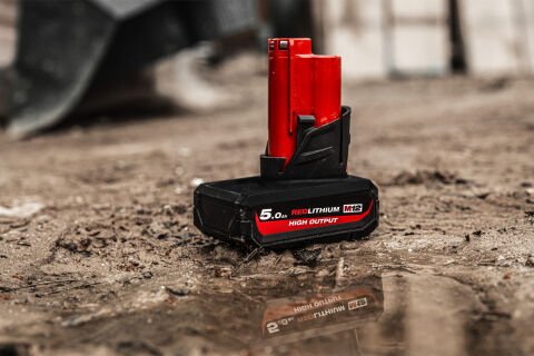 Milwaukee AKÜ M12HB5 HIGHOUTPUT REDLİTHİUM-ION 12V. 5Ah