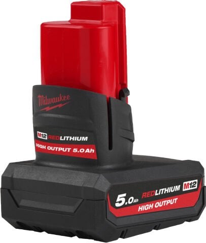 Milwaukee AKÜ M12HB5 HIGHOUTPUT REDLİTHİUM-ION 12V. 5Ah