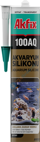 Akfix SA080 100AQ Akvaryum Silikonu 280 ml Şeffaf