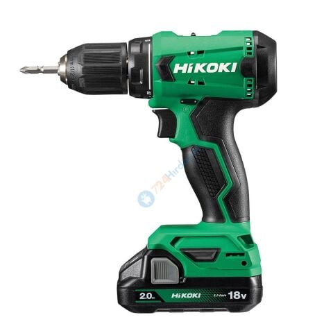 HİKOKI DS18DA-2.0 18V 2.0AH 50 NM AKÜLÜ DARBESİZ MATKAP VİDALAMA