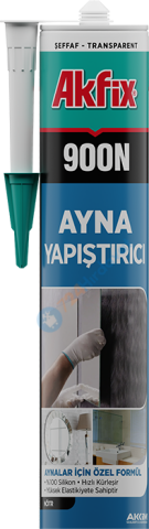 Akfix SA081.1 900N Nötr Ayna Yapıştırıcı 310 ml Şeffaf