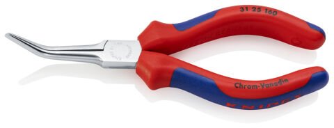 Knipex 31 25 160 Eğri İğne Ağızlı Kargaburun