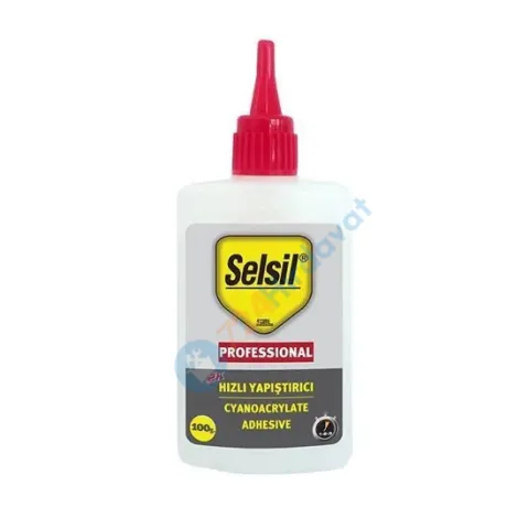 Selsil MDF Hızlı Cyno Tekli Siyanoakrilat 50 Gr