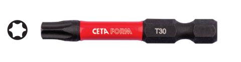 Ceta Form CB/824TM 1/4'' TORX Bits Uç (Darbeli Kullanım) - T10 x 50 mm