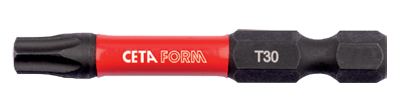 Ceta Form CB/827TM 1/4'' TORX Bits Uç (Darbeli Kullanım) - T25 x 50 mm