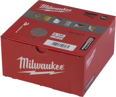 Milwaukee ZIMPARA DİSKİ PG TOZSUZ 150 HL - 120 KUM