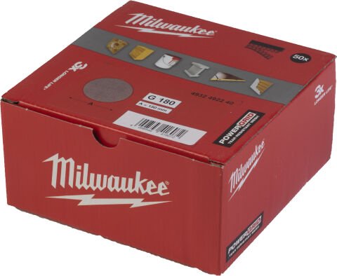 Milwaukee ZIMPARA DİSKİ PG TOZSUZ 150 HL - 180 KUM