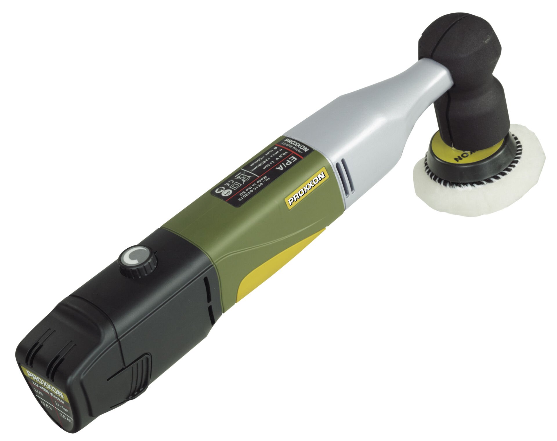 PROXXON 29835 EP/A AKÜLÜ ORBİTAL POLİSAJ ZIMPARA SETİ